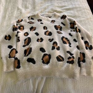 Leopard Print Sweater